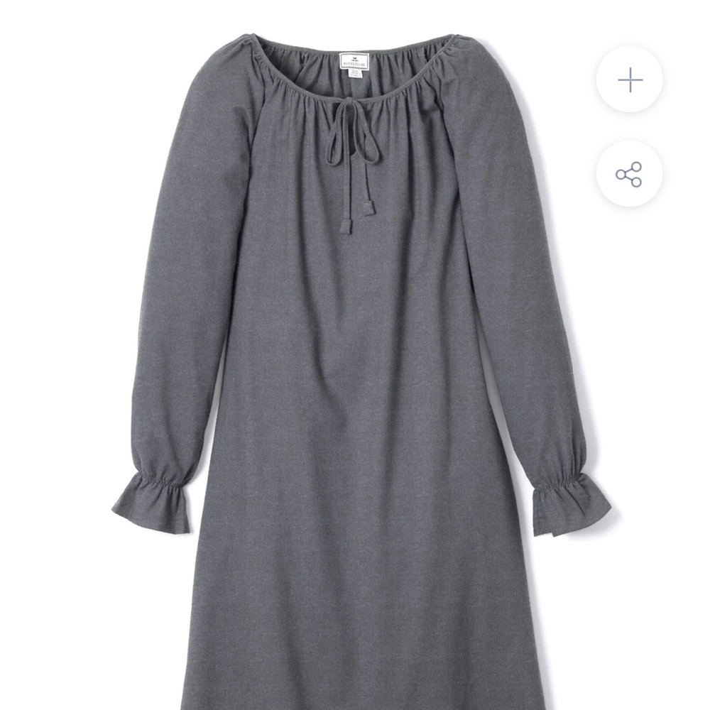 Petite Plume Flannel Delphine Nightgown